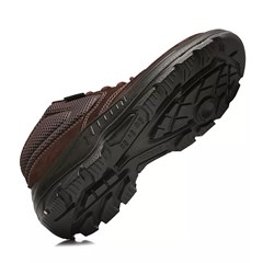 Bota de Couro Nobuck Isolante Elétrico (Eletricista) Com Cadarço Café 37 Solado Pu Bidensidade 40123340 Bracol