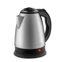 Chaleira Elétrica Pratic 2 Litros 1200w 220v Preto/Inox Ce-06 Mondial