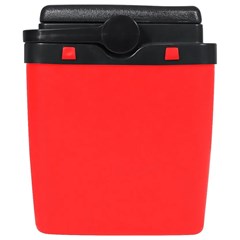 Caixa Térmica Pvc 6 L Vermelho/Preto Bel