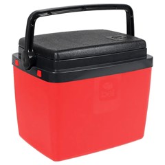 Caixa Térmica Pvc 6 L Vermelho/Preto Bel