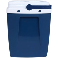 Caixa Térmica Pvc 19 L Azul/Branco Bel