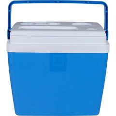 Caixa Térmica Pvc 28 L Azul/Branco Bel