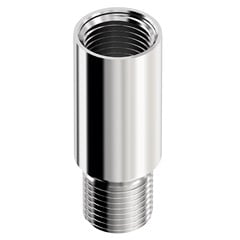 Extensao Latão Cromado Macho/Fêmea 1/2