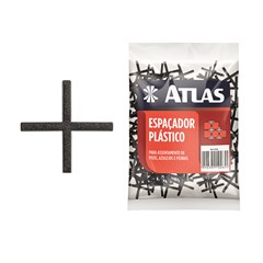 Espaçador P/Revestimentos(C/100pc)2,0mm Preto At45/2 Atlas