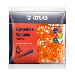 Espaçador/Nivelador P/Revestimentos(P/Cunha 13mm C/100 Pc)3,0mm Laranja At50/3 Atlas