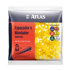 Espaçador/Nivelador P/Revestimentos(P/Cunha 13mm C/100 Pc)4,0mm Amarelo At50/4 Atlas