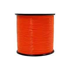Fio de Nylon Para Cortador de Grama/Roçadeira (1,8mmx27m) Laranja Araty