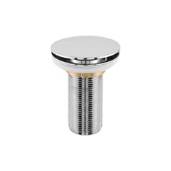 Válvula de Escoamento Em Metal Cromado Para Lavatório E Cuba 7/8
