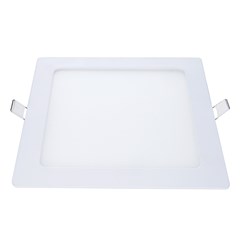 Painel Led de Embutir Quadrado 12w 100 A 240v 720lm 3000k Avant