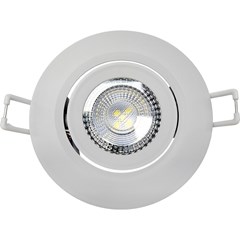 Luminária Led Spot Embutir Redonda Authentic 7w 6500k 100 A 240v 863091379 Avant