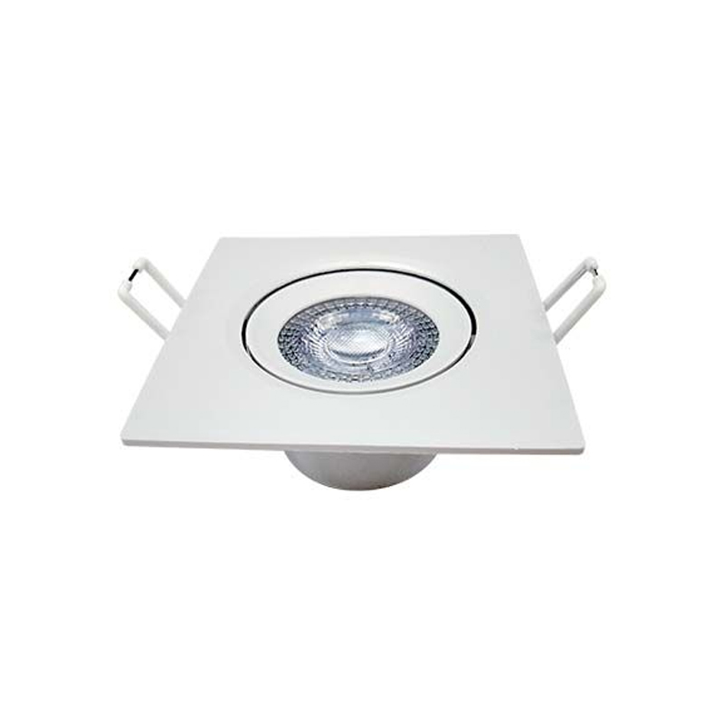 Luminária Led Spot Embutir Quadrada Authentic 7w 100 A 240v 630lm 6500k Avant