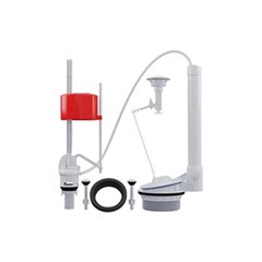 Reparo Para Caixa de Descarga Acoplada Completo Universal Acionamento Simples (Botão Superior) 13202 Egaplast