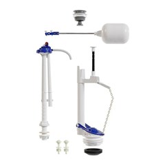 Reparo Para Caixa de Descarga Acoplada Completo Universal Acionamento Duplo (Lateral, Superior E Frontal) Mu/Sp*Br Astra