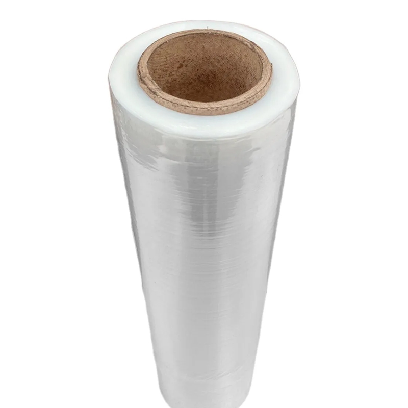 Filme Stretch Bobina +- 4kg 500mm Largura X 25 Micras Espessura Montplastic