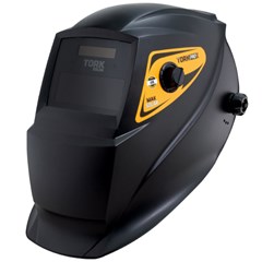 Máscara de Solda Com Escurecimento Automático (Din 13) Arc-Solar Msea-701 Com Lentes E Bateria Extra Tork