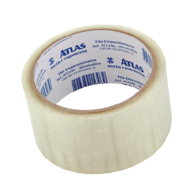 Fita Empacotadora Transparente48mmx40m At2340 Atlas