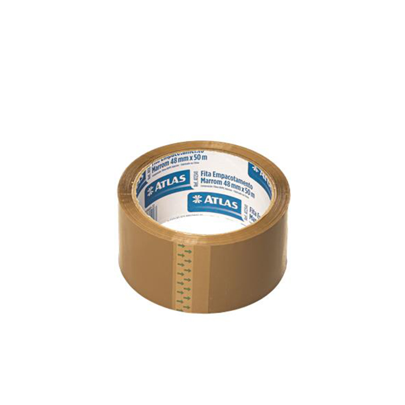 Fita Empacotadora Marrom 48mmx50m At2341 Atlas