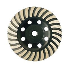 Disco de Desbaste Diamantado Turbo Diâmetro 115mm Rosca M14 2536 Stamaco