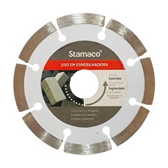 Disco de Corte Diamantado Segmentado Diâmetro 110mm Furo 22,23mm 2758 Stamaco