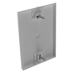 Placa 4x2 Com Suporte Cega Branca Click 82244 Mec-Tronic