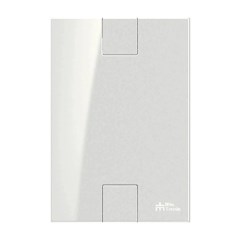 Placa 4x2 Com Suporte Cega Branca Click 82244 Mec-Tronic