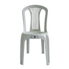 Cadeira Pvc Bistrô Tamandaré Branca Liberty Plast