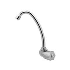 Torneira Cozinha Parede Bica Móvel Alta C-50 2068 Cromada 30637 Bognar