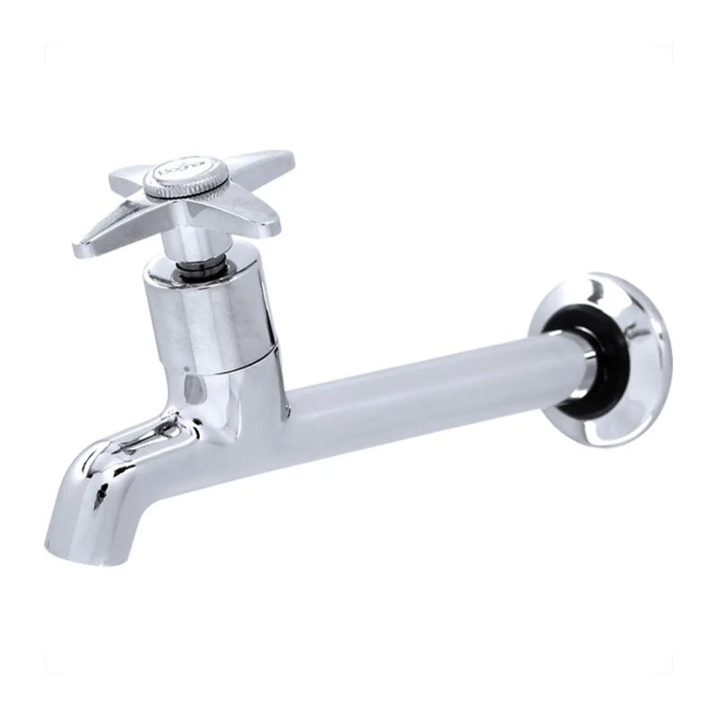 Torneira Cozinha Parede Com Arejador C-23 1158 Cromada 30233 Bognar