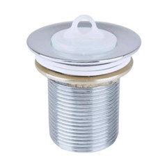 Válvula de Escoamento Metal Cromado Para Tanque 1.1/4