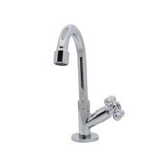 Torneira Lavatório Mesa Bica Móvel C-33 1195 Light Cromada 30815 Bognar