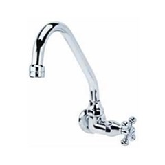 Torneira Cozinha Parede Bica Móvel Alta C-40 1168 Cromada 30198 Bognar