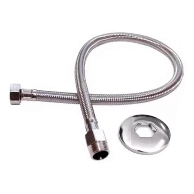 Ligação Flexível Engate Malha Aço Inox 1/2x40cm 2001 30359 Bognar