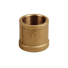 Luva de Latão Roscável Reforçada 2