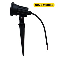 Luminária Led Para Jardim Espeto 5w Luz Verde 20431/2741 Sorte Luz