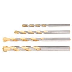 Jogo Brocas Para Concreto Com 4 Peças (5,6,8 E 10mm) Golden Line Mtx 708259 Toolsworld