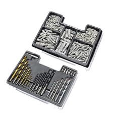 Jogo de Brocas Buchas E Bits Com 300 Peças Mtx 725779 Toolsworld