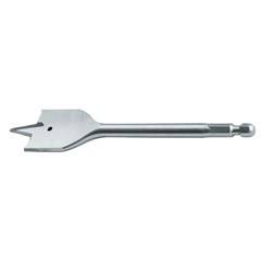 Broca Chata Para Madeira(Encaixe Sextavado 1/4