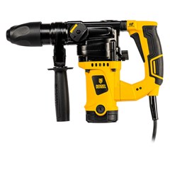 Martelo Rotativo Rompedor Sds Plus 1100w 220v Rhv-1100-26 4j Com Ponteiras, Brocas Coletor de Pó Chave E Maleta Denzel 2661055 Toolsworld