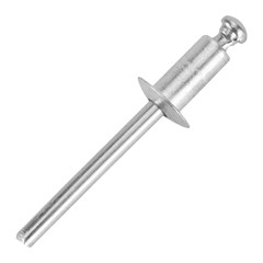 Rebite de Aluminio 4,8x10mm Com 50 Peças Mtx 406559 Toolsworld