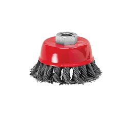 Escova Tipo Copo Aço Carbono Torcida 4