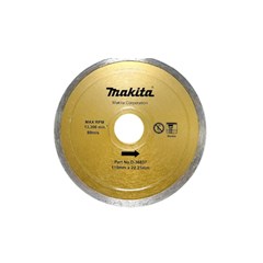 Disco de Corte Diamantado Liso Diâmetro 115mm Furo 22,23mm Para Cerâmica E Mármore D-36837 Makita