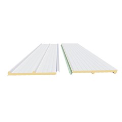 Isotelha Trapezoidal Confort 4x1m Branca 20mm Slim Aço 357032 Kingspan
