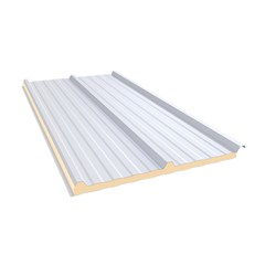 Isotelha Trapezoidal Confort 6x1m Branca 20mm Slim Aço 357032 Kingspan