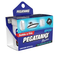 Adesivo Epoxi Pegatanke Branco 50g Reparações Estéticas (Bicomponente) 011241