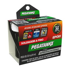 Adesivo Epoxi Pegatanke Aço 39,4g Reparações Extremas (Bicomponente) 011243