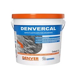Aditivo Plastificante Para Argamassa E Reboco Denvercal 18l