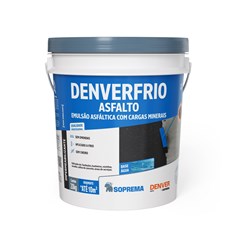 Emulsão Asfáltica Impermeável 20kg Denverfrio Para Áreas Frias Lajes E Coberturas