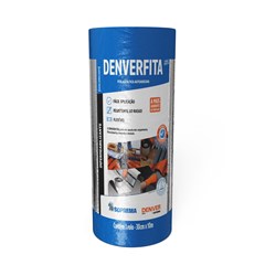 Fita Adesiva Impermeabilizante Com Película Alumínio Larg.30cm Espes.1,0mm Rolo C/10m Denverfita