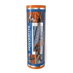 Fita Adesiva Impermeabilizante Com Película Alumínio Larg.45cm Espes.1,0mm Rolo C/10m Denverfita