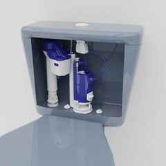 Reparo Para Caixa de Descarga Acoplada Completo Universal Acionamento Duplo Superior Mdu3/Rp*Br Astra